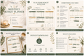 Luxury Monthly Budget Planner | Printable A4 PDF | Finance Tracker | Instant Download